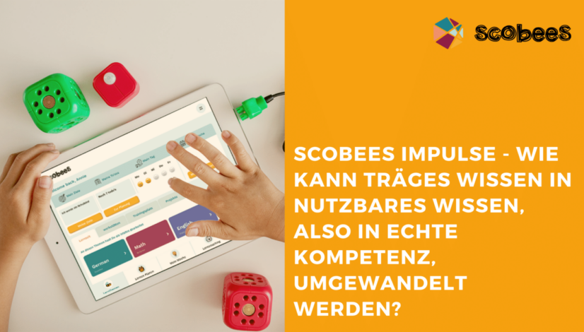 Titelbild zum Scobees Impulse Blogbeitrag zum Thema "Vom Wissen zur Kompetenz"