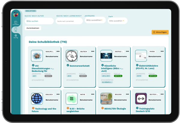content _schulbibliothek Die Schulbibliothek ist für alle Kolleg:innen der Schule zugänglich
